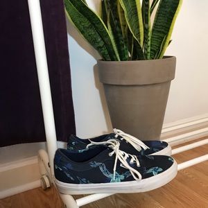 Men’s Floral Print Vans